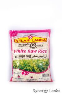 White raw rice
