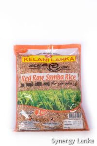 red raw rice